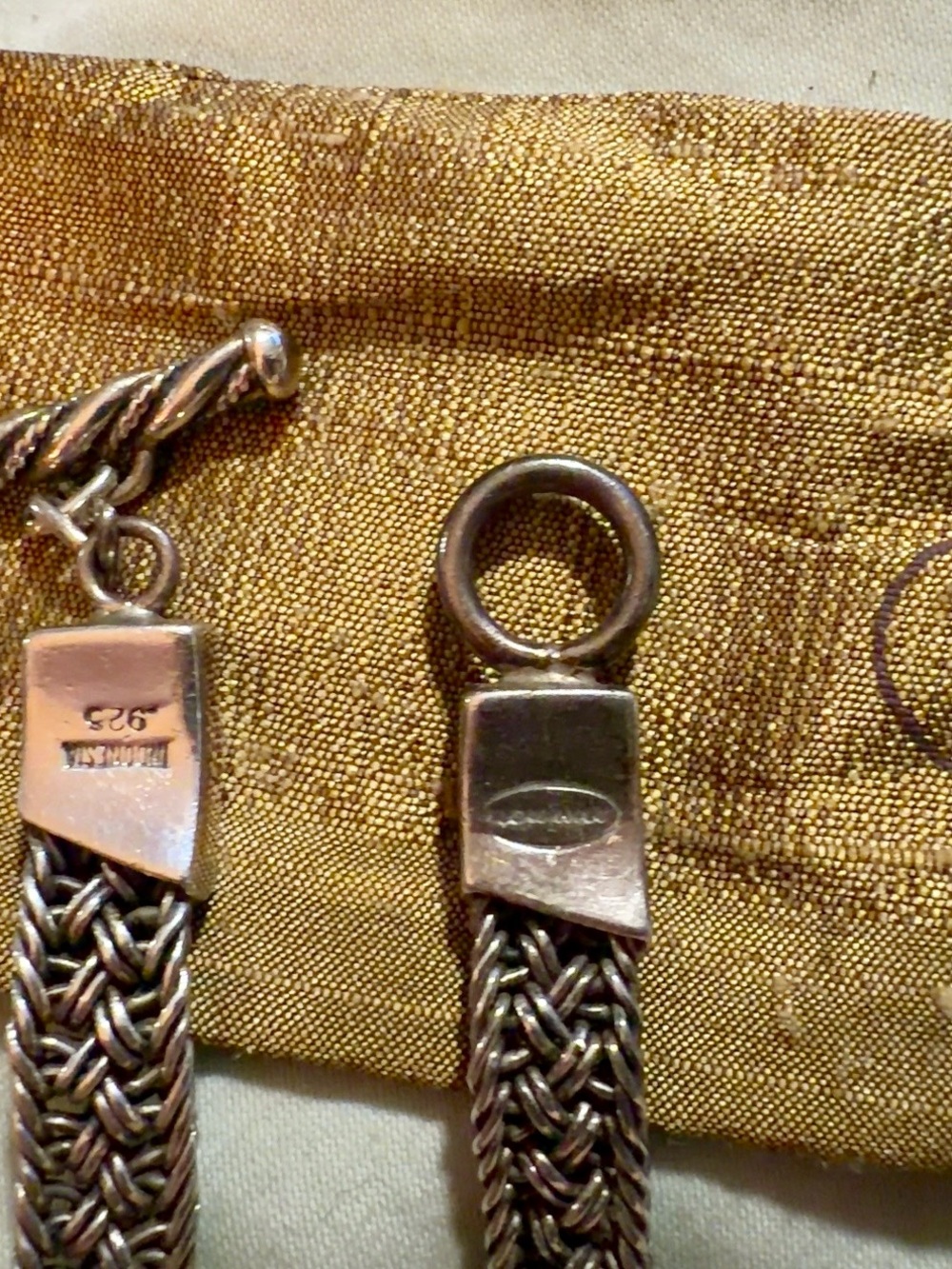 Lois Hill Textile Weave bracelet (6mm) - 8.5” long - Picture 2 of 8